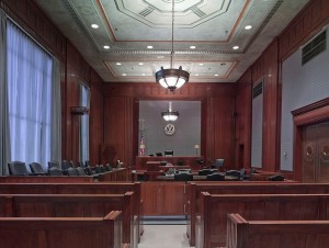 Courtroom for Personal Injury Claim