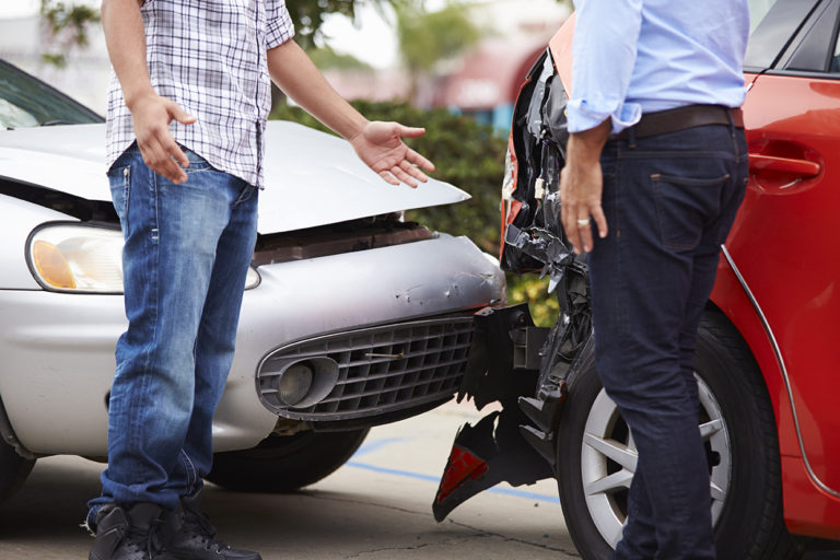 men arguing after nor cal accident