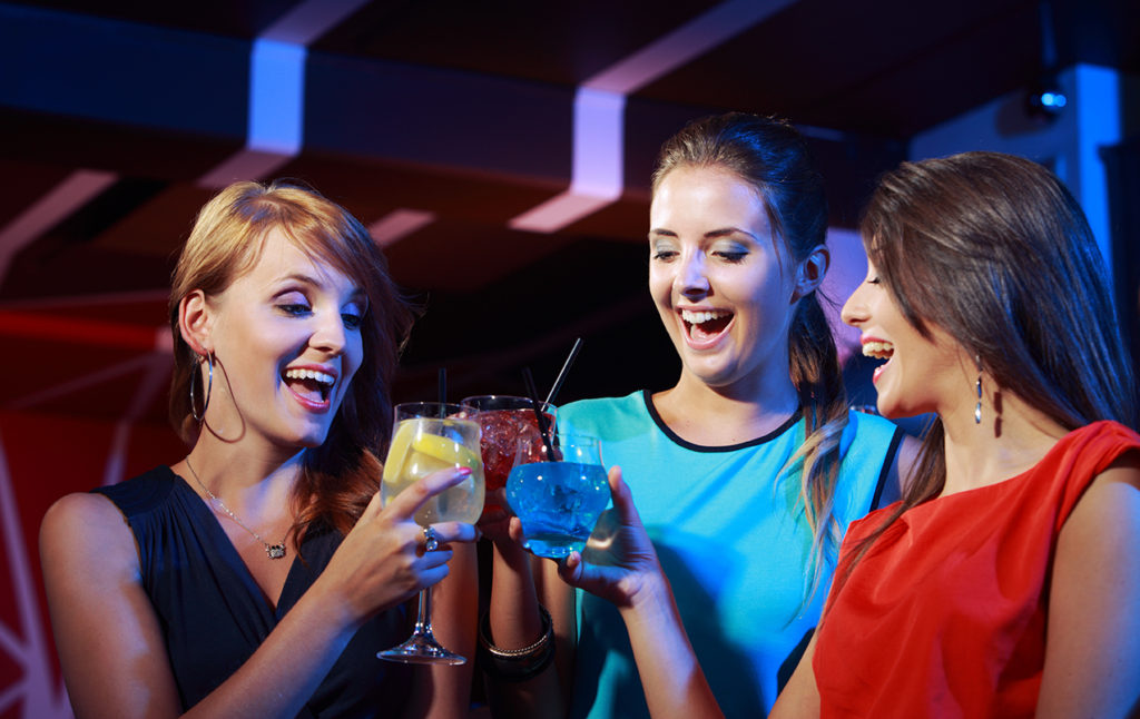 women with cocktails may need DUI attorneys