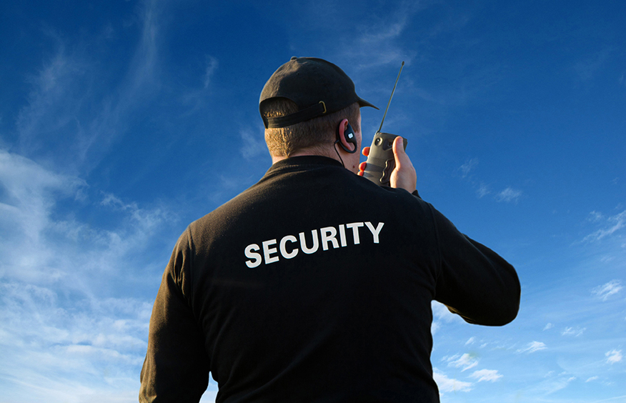 security guard enforces criminal law